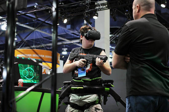 VR电竞游戏最大的吸引人之处