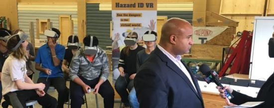 加拿大建筑安全协会发布Hazard ID VR安全教育
