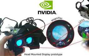 英伟达使用LED传感器开发轻量级VR视线追踪系统