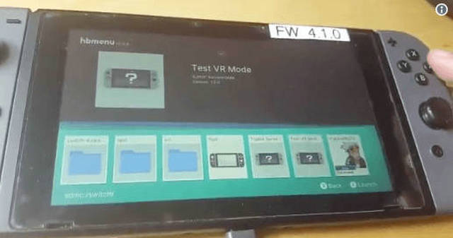 任天堂曾在Switch掌机上测试某种VR模式