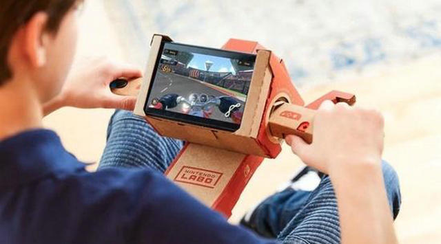 任天堂开发VR体验将支玩家用Nintendo Labo试玩