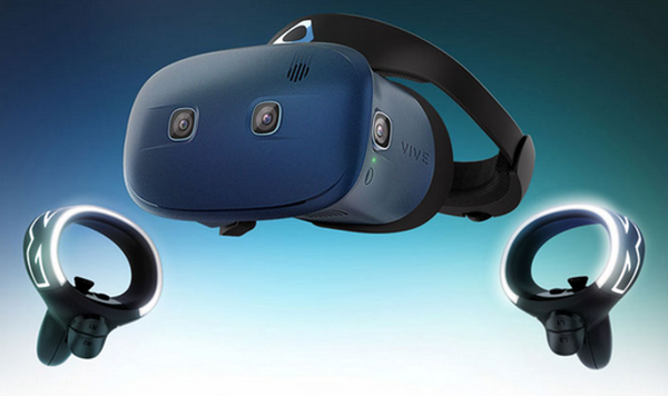 Vive Comos VR头显具有内向外跟踪功能和翻盖式头戴设计