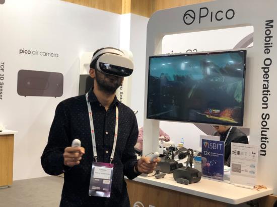 Pico在MWC2019展示5G 12K VR视频在线观影
