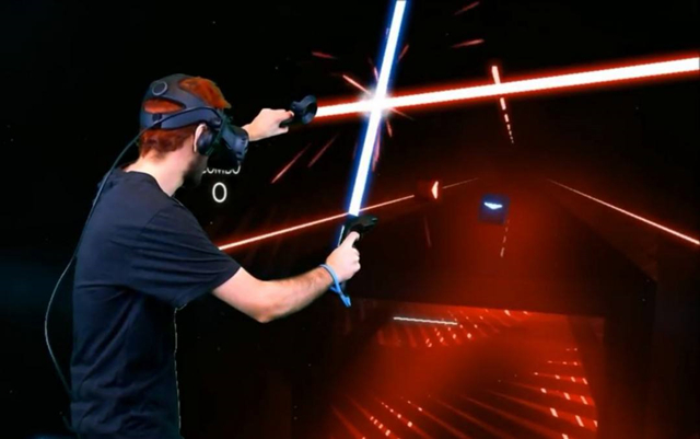 VR音乐节奏游戏《Beat Saber》将成为Oculus Quest首发游戏