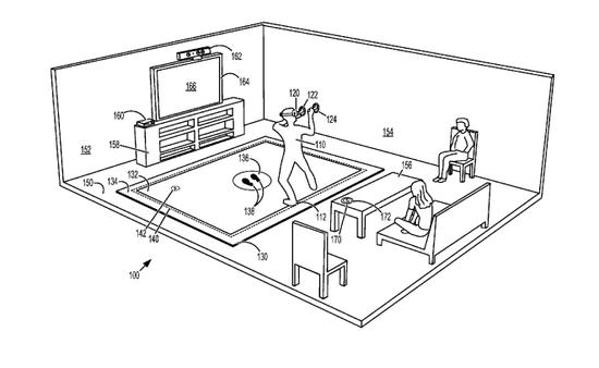 垫子外形的VR边界系统专利